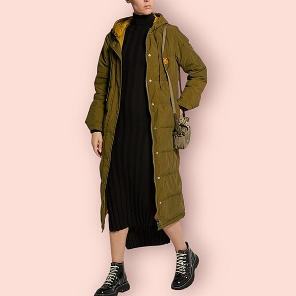 KenzoLongline Reversible Puffer Coat - Picture 1 of 6